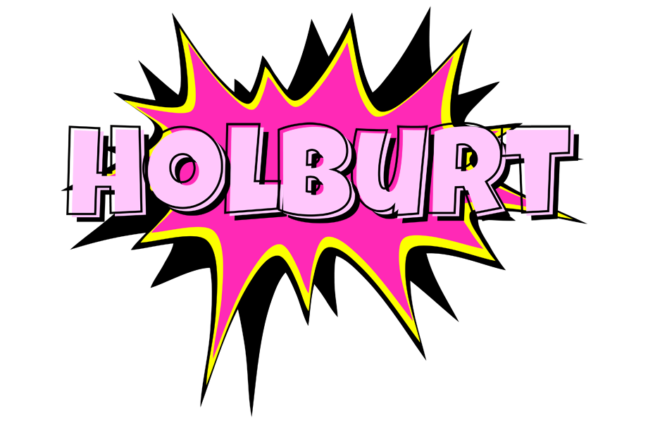 Holburt badabing logo