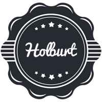 Holburt badge logo