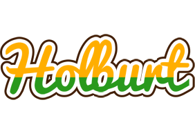 Holburt banana logo