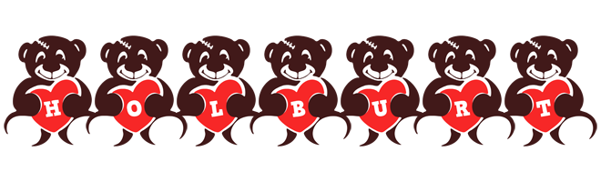 Holburt bear logo