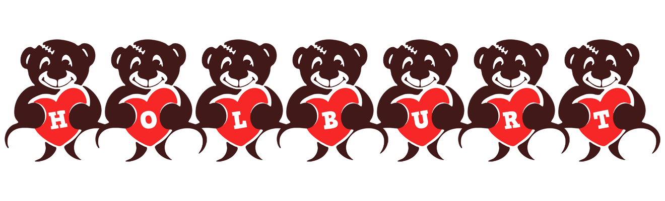 Holburt bear logo