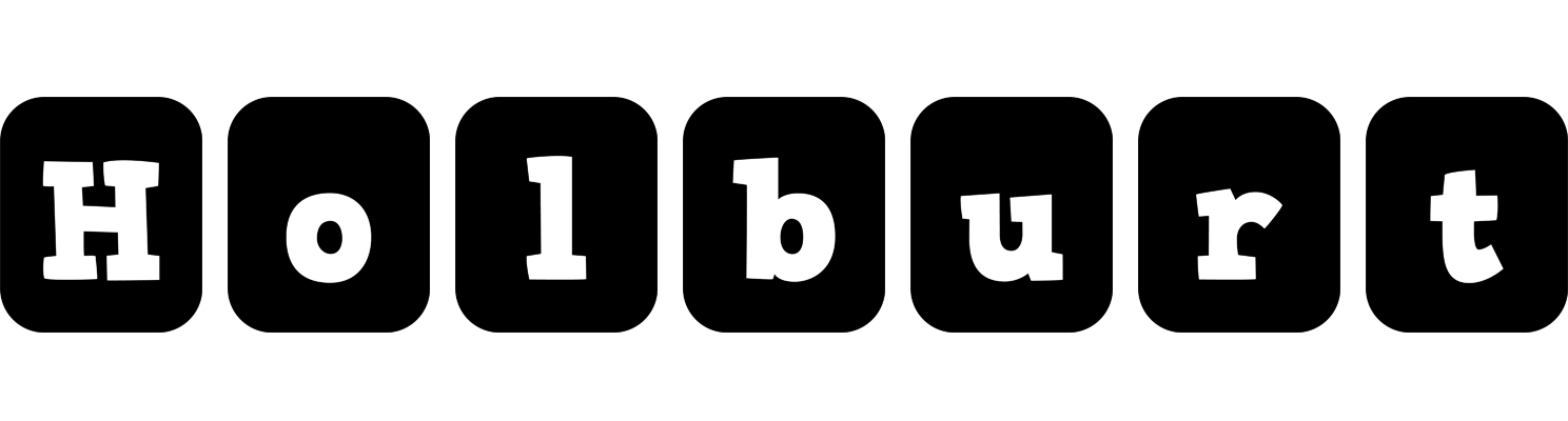 Holburt box logo