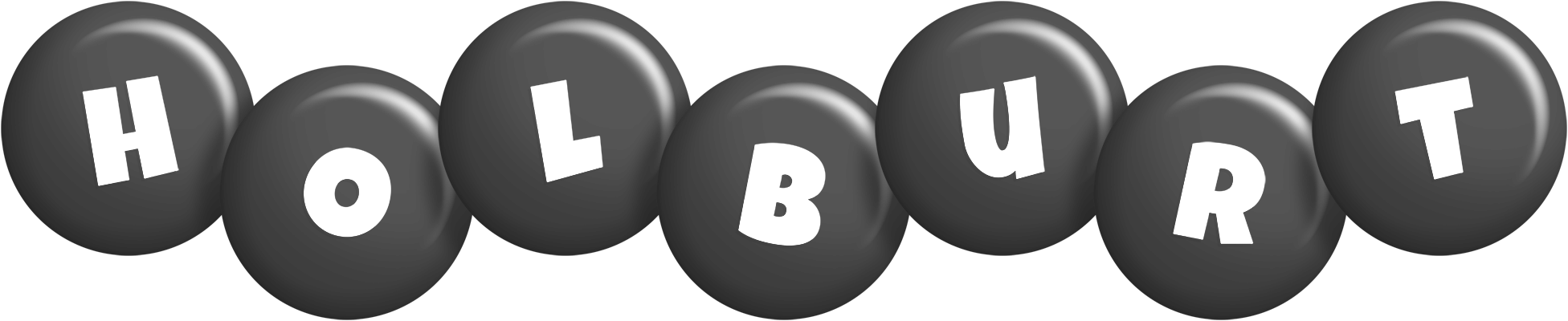 Holburt candy-black logo