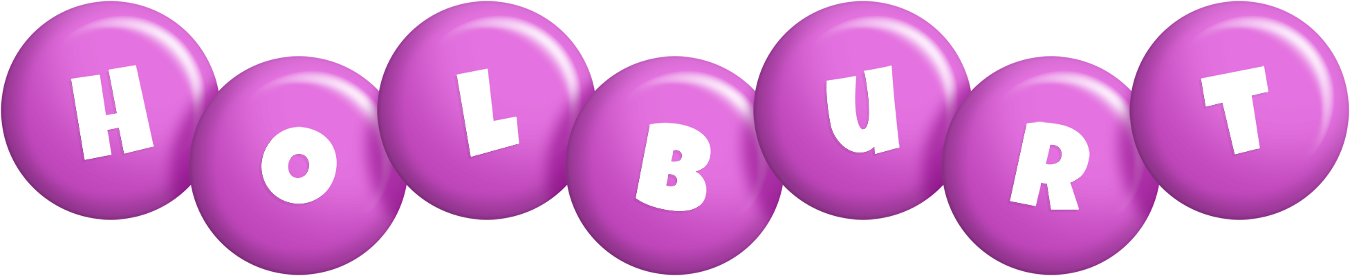 Holburt candy-purple logo