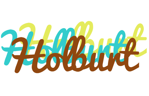 Holburt cupcake logo