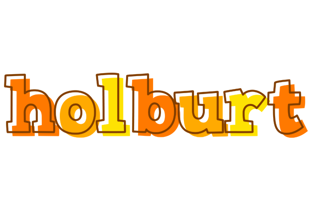Holburt desert logo
