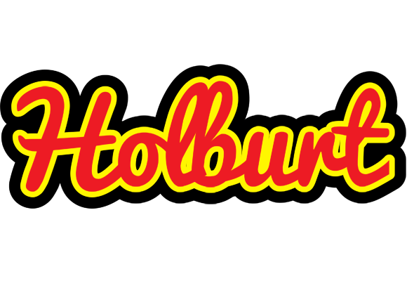 Holburt fireman logo