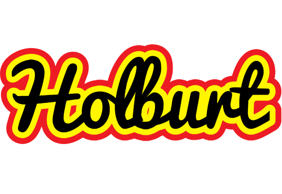 Holburt flaming logo