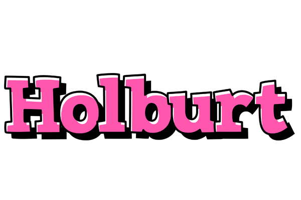 Holburt girlish logo