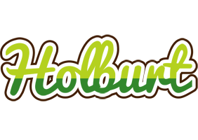 Holburt golfing logo