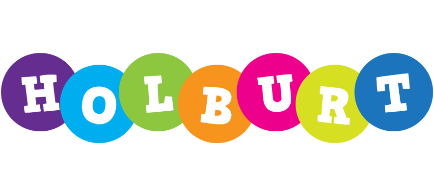 Holburt happy logo