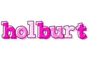 Holburt hello logo