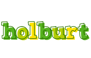 Holburt juice logo