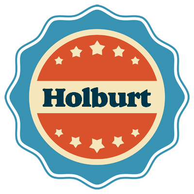Holburt labels logo