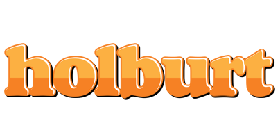 Holburt orange logo