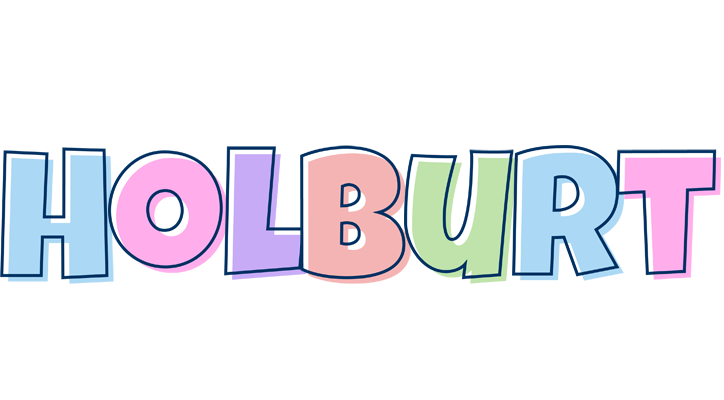 Holburt pastel logo