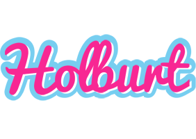 Holburt popstar logo