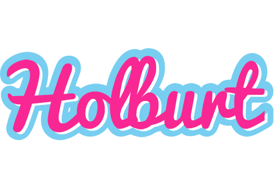 Holburt popstar logo