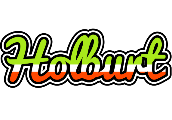 Holburt superfun logo