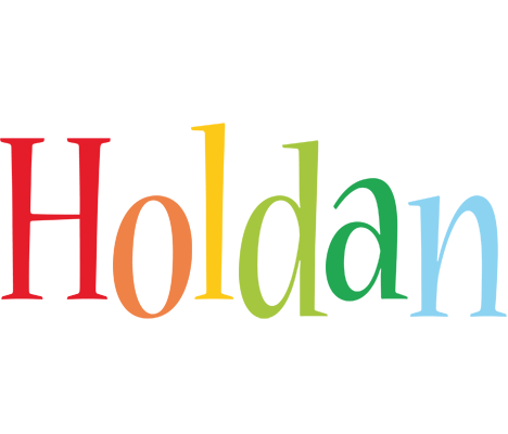 Holdan birthday logo