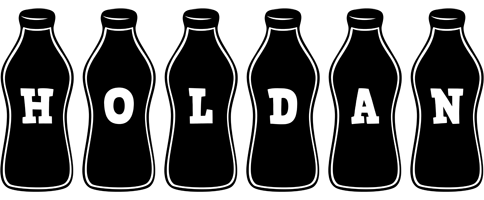 Holdan bottle logo