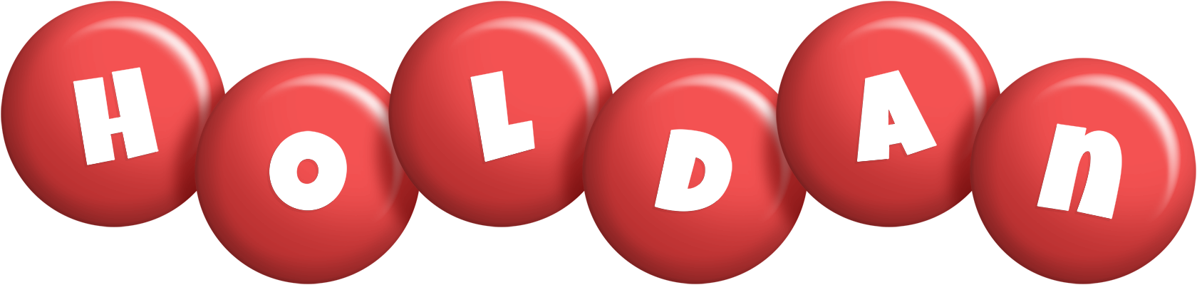 Holdan candy-red logo