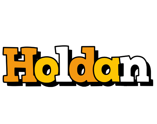 Holdan cartoon logo
