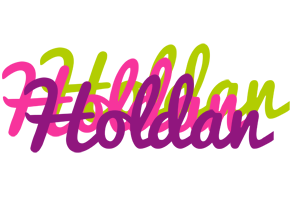 Holdan flowers logo