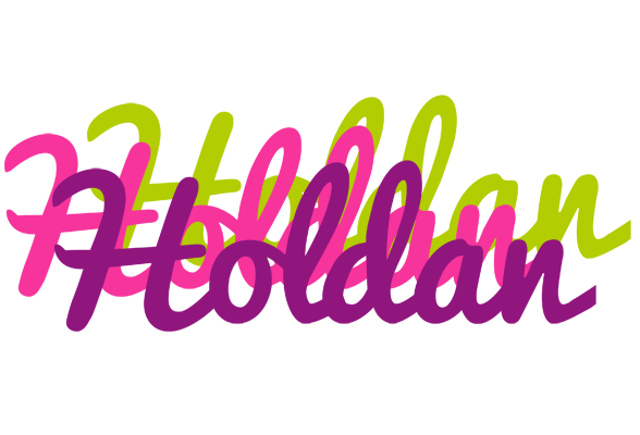 Holdan flowers logo