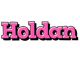 Holdan girlish logo