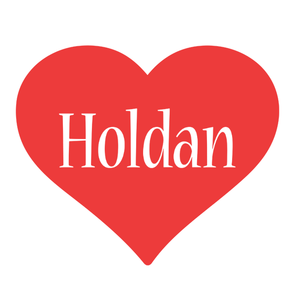 Holdan love logo