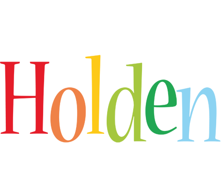 Holden birthday logo
