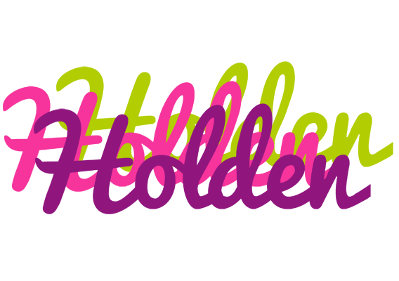 Holden flowers logo