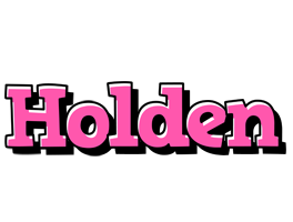 Holden girlish logo