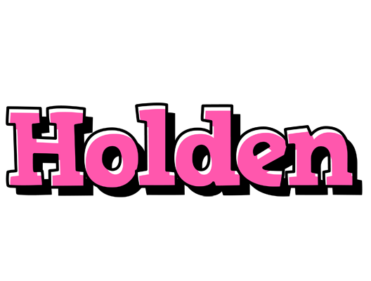 Holden girlish logo