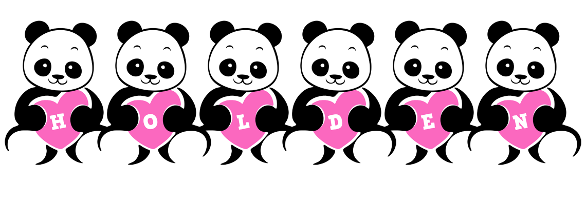 Holden love-panda logo
