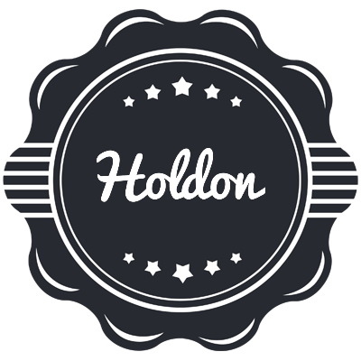 Holdon badge logo
