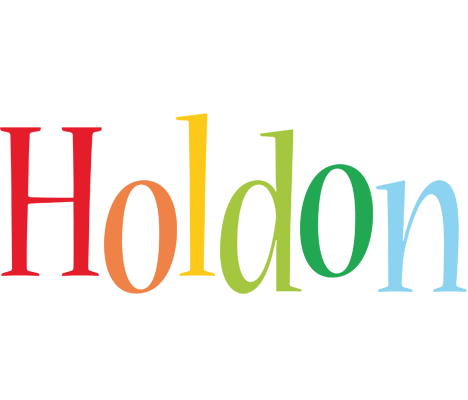 Holdon birthday logo