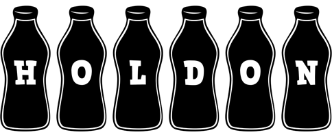 Holdon bottle logo