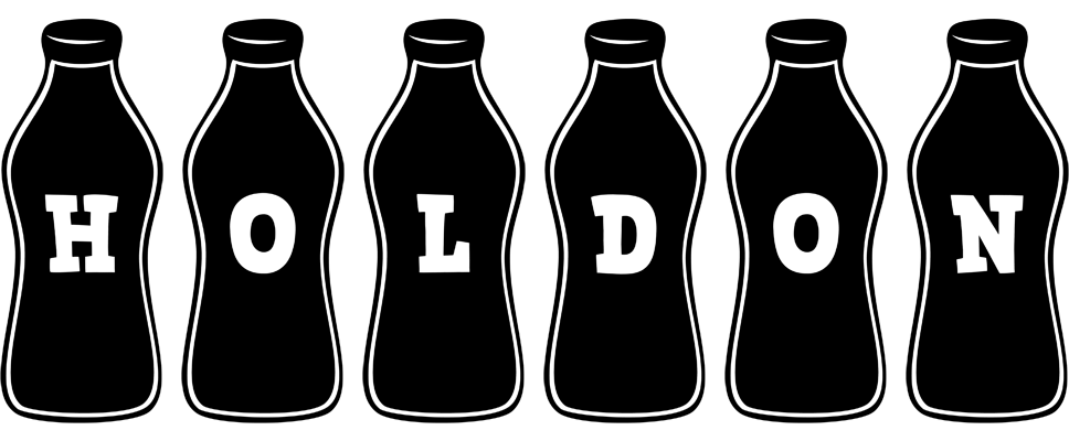 Holdon bottle logo