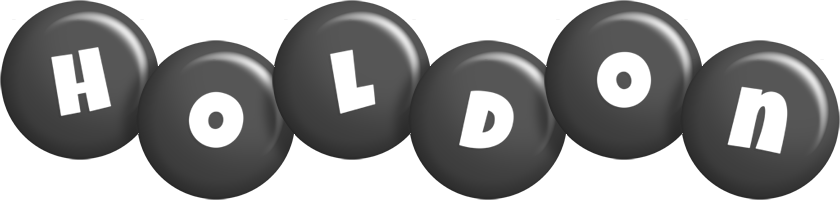 Holdon candy-black logo