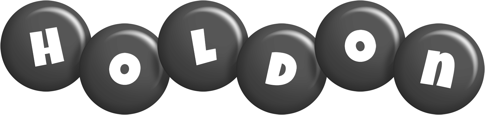 Holdon candy-black logo