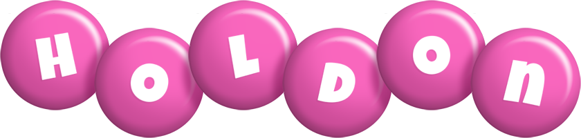Holdon candy-pink logo