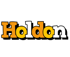 Holdon cartoon logo