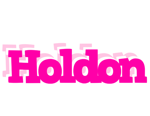Holdon dancing logo