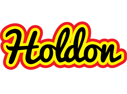 Holdon flaming logo