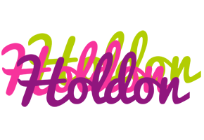 Holdon flowers logo