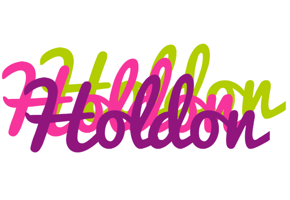 Holdon flowers logo