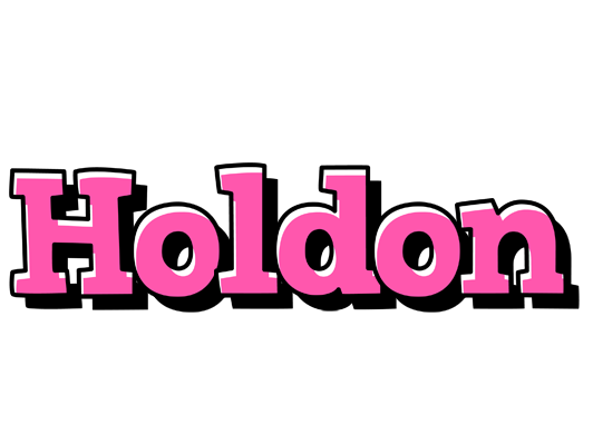 Holdon girlish logo