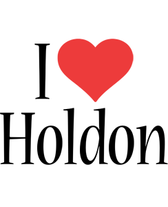 Holdon i-love logo